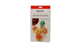 Silikomart Siliconen Bakvorm Mini Donuts Ø4,5-1,5x1,8cm (15)