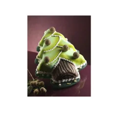 Silikomart Siliconen Bakvorm Kerstboom 28x20x4cm + Ring