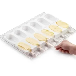 Silikomart Siliconen IJsjesmal Classic (12x) + 50stk