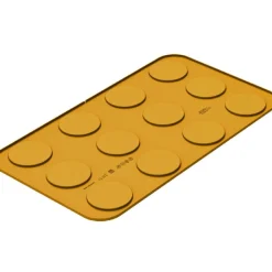 Silikomart Siliconen Mat Verza (12x) Ø7x0,5cm**