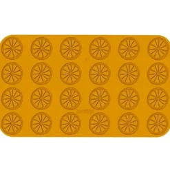 Silikomart Siliconen Mat Citroen/Sinaasappel (24x) Ø6x0,2cm