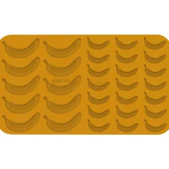 Silikomart Siliconen Mat Banaan (31x) 10,3x5,2cm