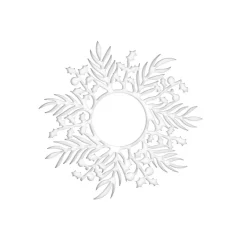 Silikomart Siliconen Mold Guirlande Ø14,5x0,2cm