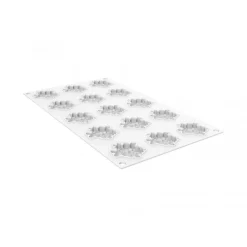 Silikomart Siliconen Vorm Flora (15) 4,5x0,7cm