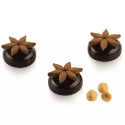 Silikomart Siliconen Vorm Corolle (15) Ø4,5cm