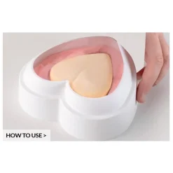 Silikomart Siliconen Vorm Amore 14,2x13,7x5cm + cutter