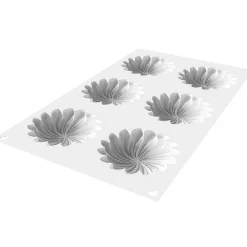 Silikomart Siliconen Vorm Saint Honoré (6) Ø7,6x1,6cm