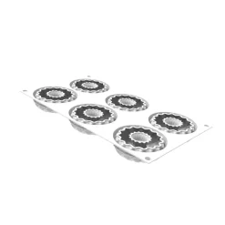 Silikomart Siliconen Vorm Kaleido (6) Ø7,5x2,5cm