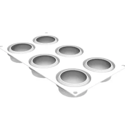 Silikomart Siliconen Vorm Oceaan (6) Ø7x3cm**