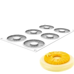 Silikomart Siliconen Vorm Tutu (6) Ø7,5x0,8cm