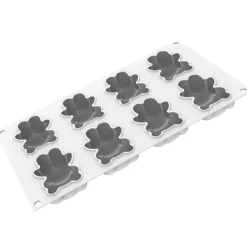 Silikomart Siliconen Vorm Teddybeer (8) 7,9x5,6x2,7cm