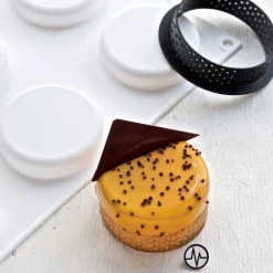 Silikomart Siliconenvorm & Taartring Set Rond Ø7cm**