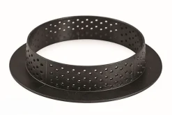 Silikomart Taartring Exoglass Geperforeerd Ø8x2cm set/6