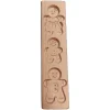 Speculaasplank Gingerbread (Familie) (3x) 8x6cm.