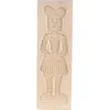 Speculaasplank Groot Pop Man (Piet) 30x10cm.