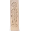 Speculaasplank Medium Pop Man (Piet) 20,5x5,5cm.