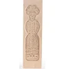 Speculaasplank Medium Pop Vrouw 20,5x5,5cm.