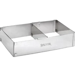 Städter Bakraam Verstelbaar Rechthoek 27,5-53 x 18-33 x 6 cm