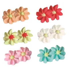 Suikerbloemen Assortiment Ø20mm 30 stuks
