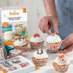 Suikerdecoratie Bos Dieren 3,5-4cm 6st.