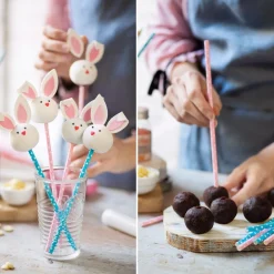 Suikerdecoratie Maak een Konijn 2,5-5cm 10st.