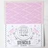 Sweet Stamp Stencil Marabou 21,5x25cm