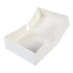 Taartdoos 21x14x8cm. Wit 50st