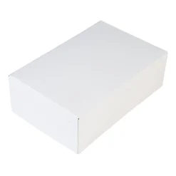 Taartdoos 24x16x8cm. Wit 3st