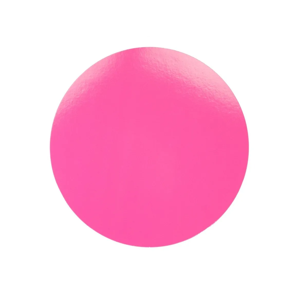 Taartkarton Fuchsia/Zwart Ø24cm per stuk