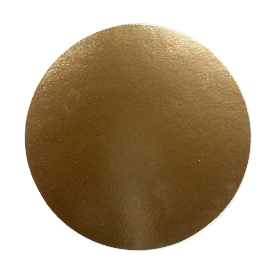 Taartkarton Goud/Wit Ø32cm per stuk