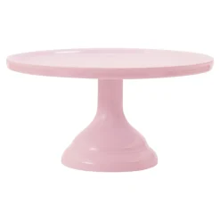 Taartplateau Roze Melamine Ø23,5x12cm