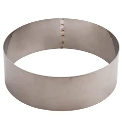 Taartring RVS Ø6,5x3cm