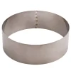 Taartring RVS Ø26x5cm