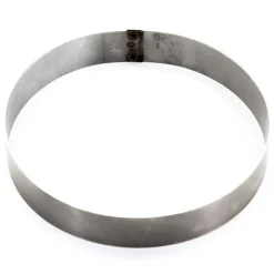 Taartring RVS Ø19x2,5cm