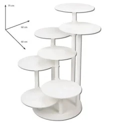 Taartstandaard Kunststof Big Rock 7 etages