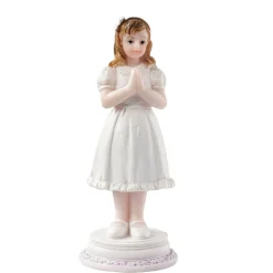 Taarttopper Communie Meisje Polystone 9cm