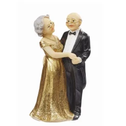 Taarttopper Jubileumskoppel Polystone 11,5cm