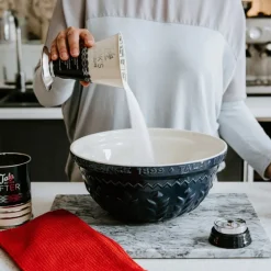 Tala Beslagkom Keramiek Donkerblauw Ø30cm