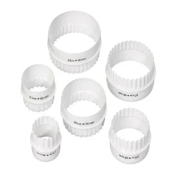 Tala Uitstekers Rond (Glad & Kartel) Kunststof Set/6