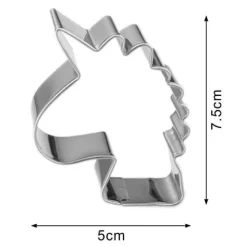 Uitsteker RVS Unicorn Hoofd**