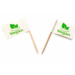 Vlagprikker Vegan 500st.