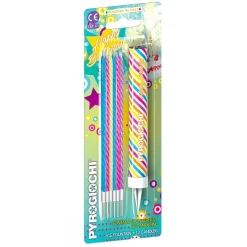 Vuurwerk Feestfontein Happy Birthday + 12 Kaarsen**