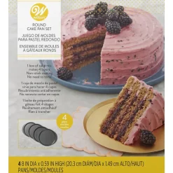 Wilton Bakvormen Easy Layers Rond 20cm set/4