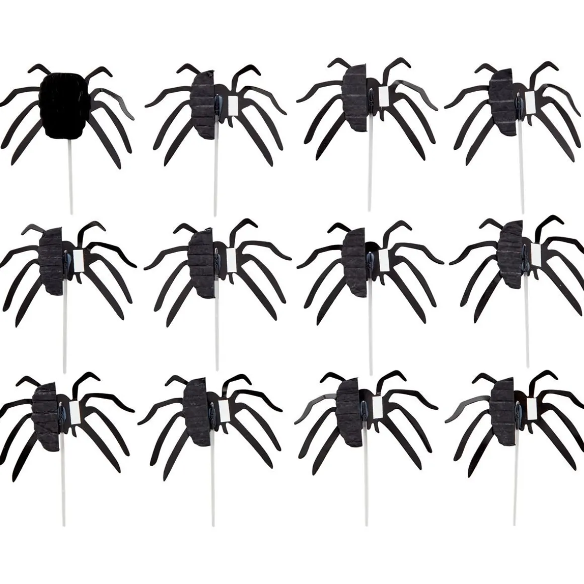 Wilton Cupcake Toppers Halloween Spinnen 12st