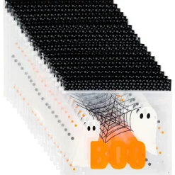 Wilton Hersluitbare Traktatiezakjes Halloween Boo 20st