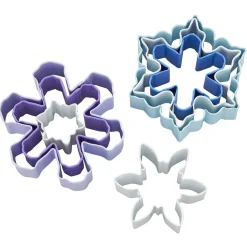 Wilton Koekjes Uitstekerset Sneeuwvlokken 7 stuks