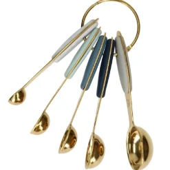Wilton Maatlepels Goud Set/5
