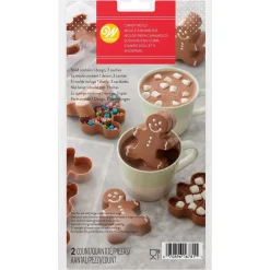 Wilton Plastic Bonbonvorm Choco Bomb Gingerbread Set/2