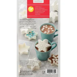 Wilton Plastic Bonbonvorm Choco Bomb Sneeuwvlok Set/2