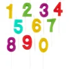 Wilton Taartkaarsjes Nummers Set/10